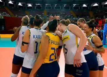 Brasil avança invicto à semifinal da Copa Sul-Americana feminina de vôlei